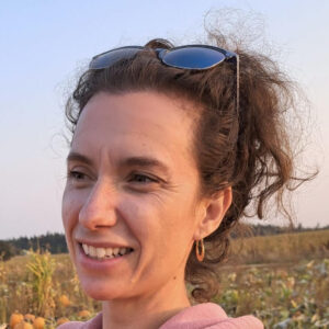 Close up of Mira Berdahl.