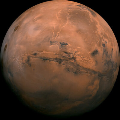 NASA image of Mars planet