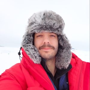 Close up of John-Morgan Manos.