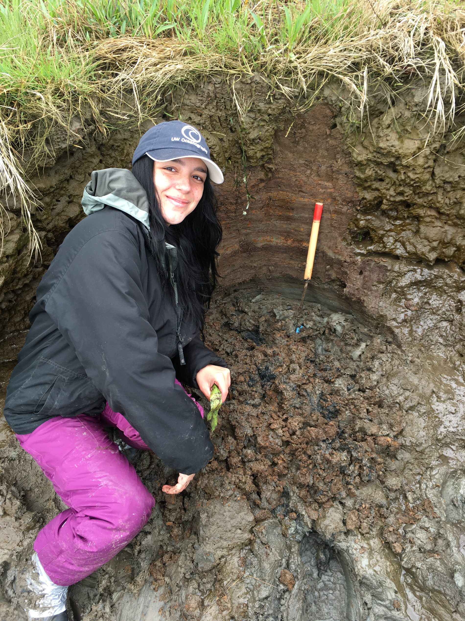 Close up of Heather Rose Maran in the field.