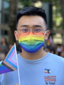 Close up of Weijie Li.