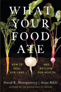 Title cover of the book "What your food ate".